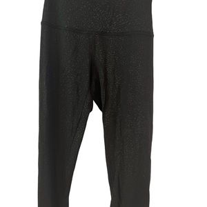 Lululemon Black Scaly Patterned Align 28” Leggings (Size 2)